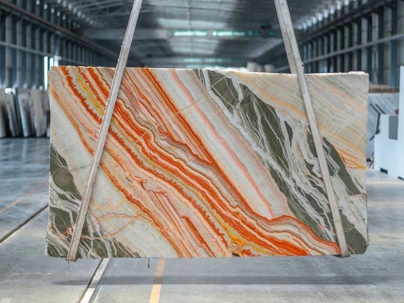 buy rainbow onyx slab