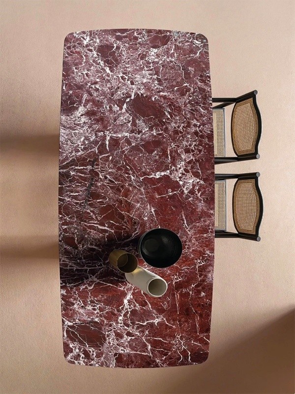 Rosso Levanto Marble dining table